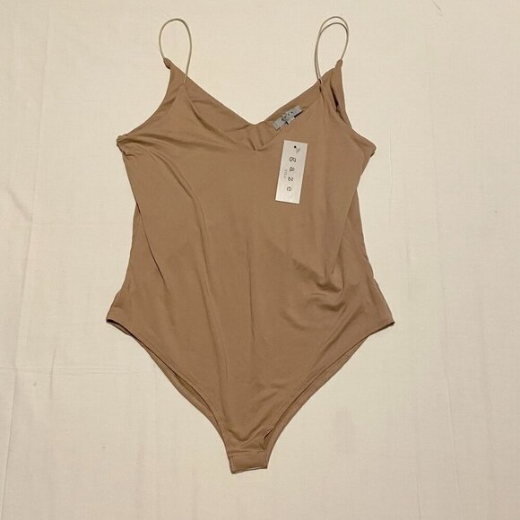 gaze Tops - Gaze Tank Bodysuit Womens Size Large